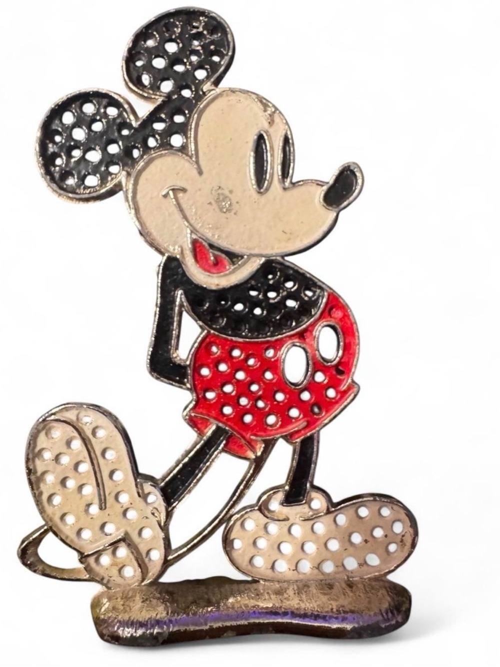 Vintage mickey mouse earring holder